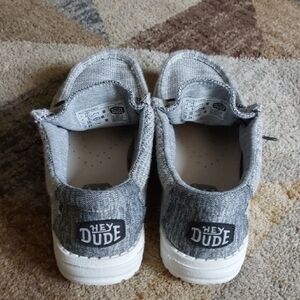 Hey Dude Women's Gray Slip-On Flats